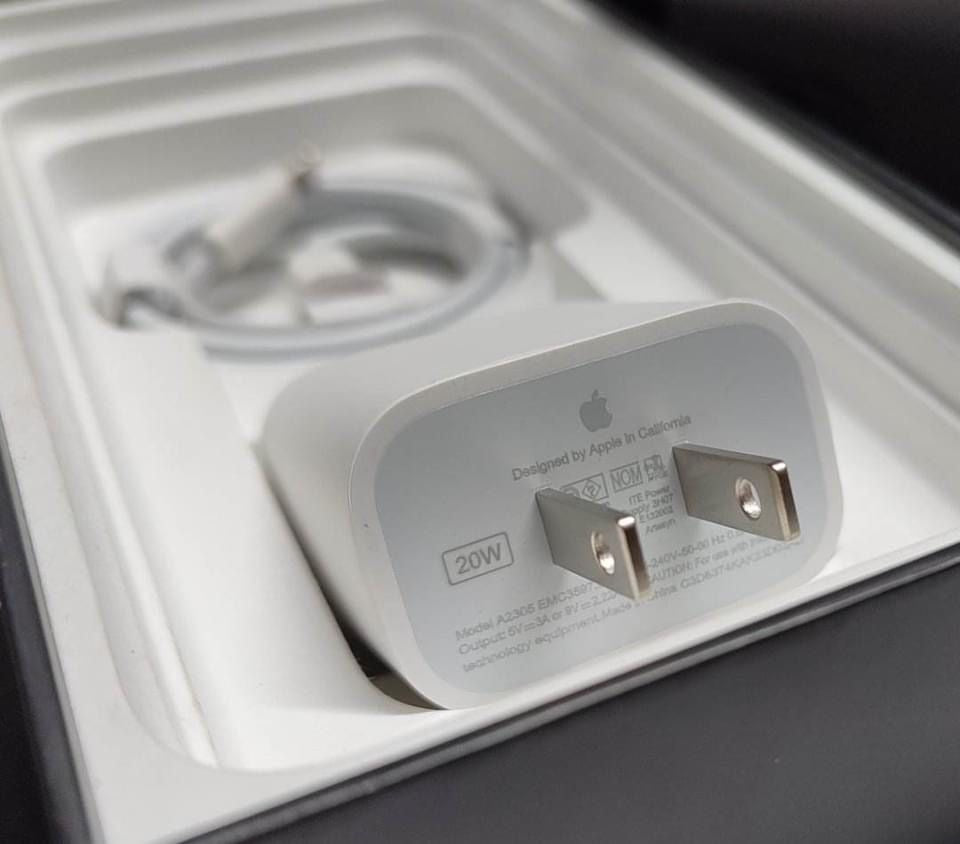2 Pin Original 20W Fast Charging Adapter | USB Power Cube | For iPhone | Quick Charge Plug