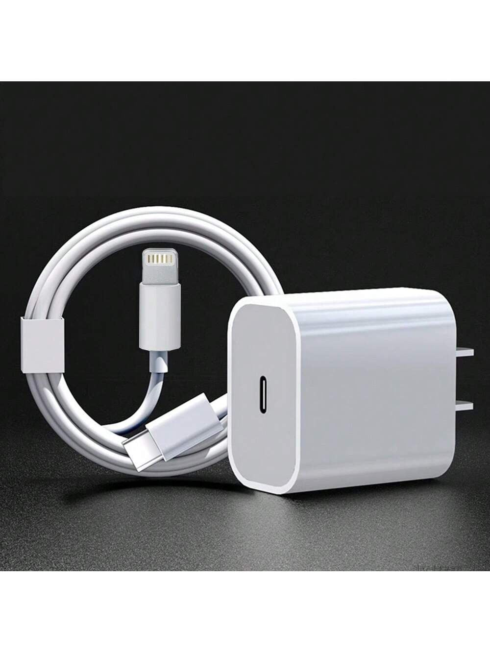 2 Pin Original 20W Fast Charging Adapter | USB Power Cube | For iPhone | Quick Charge Plug