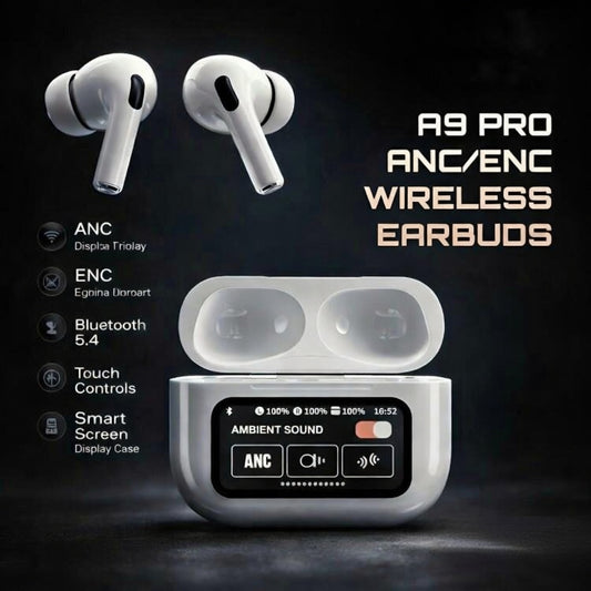 A9 Pro TWS wireless earbuds | ANC Activated